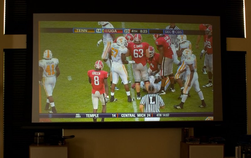 Football Big Screen Projection