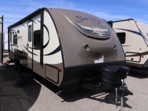 Example of a Light weight RV travel trailer